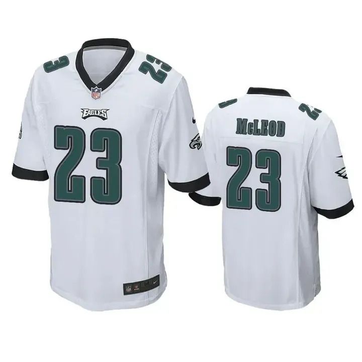 Men Philadelphia Eagles 23 Rodney McLeod Nike White Game NFL Jersey